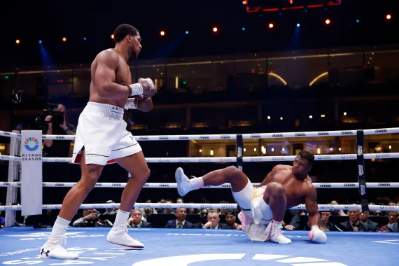 Anthony Joshua vs Francis Ngannou: Heavyweight Boxing – as it happened